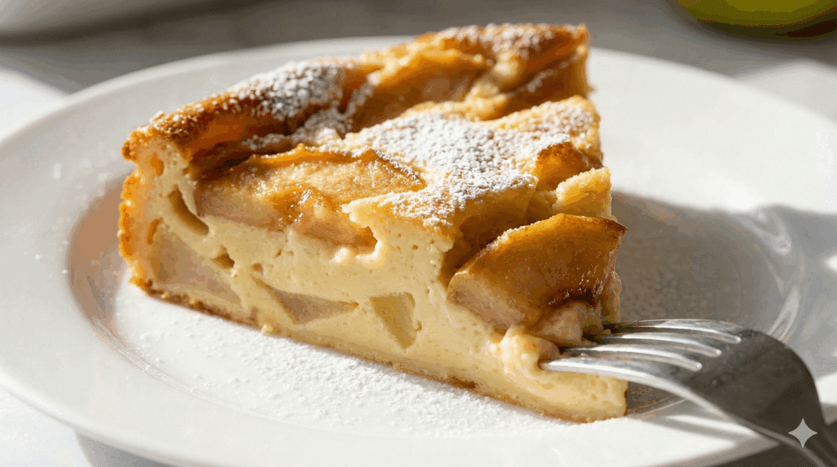 Ce clafoutis pommes-poires de Mamie qui sauve tous nos dîners d’hiver