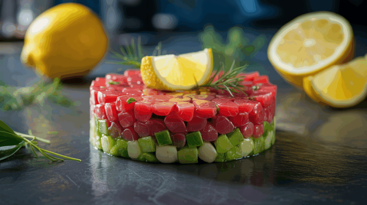 Tartare de dorade au citron vert : un délice de modernité – tartare de dorade
