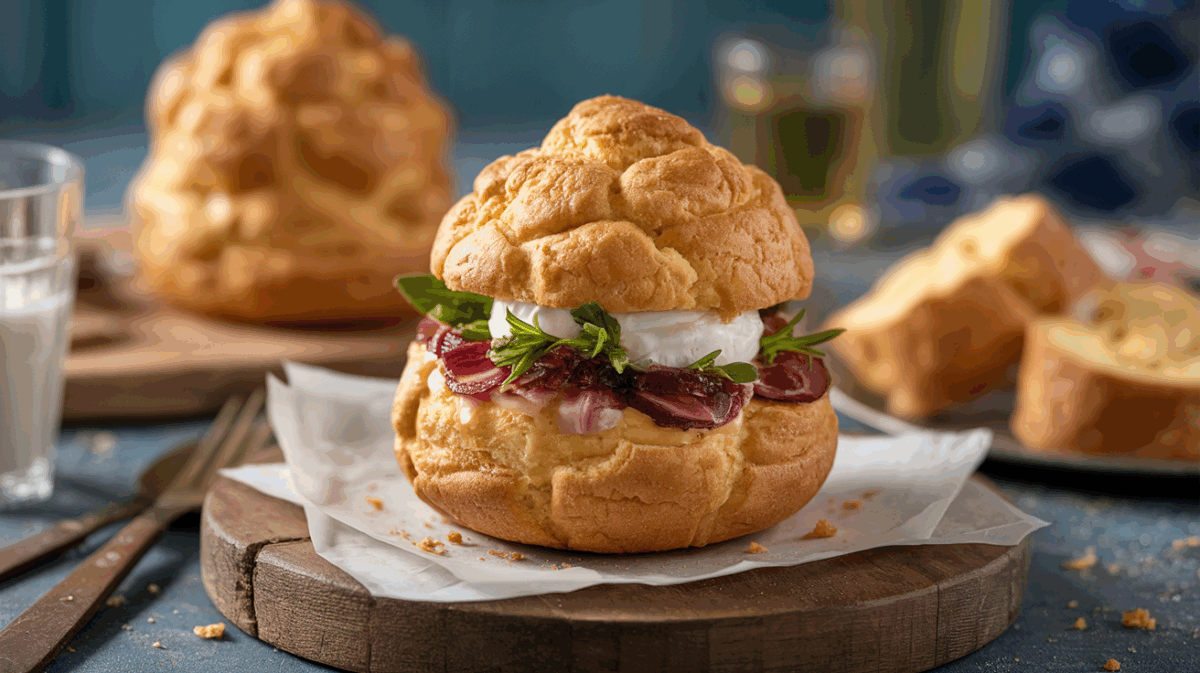 Gougères au comté – gougères au comté