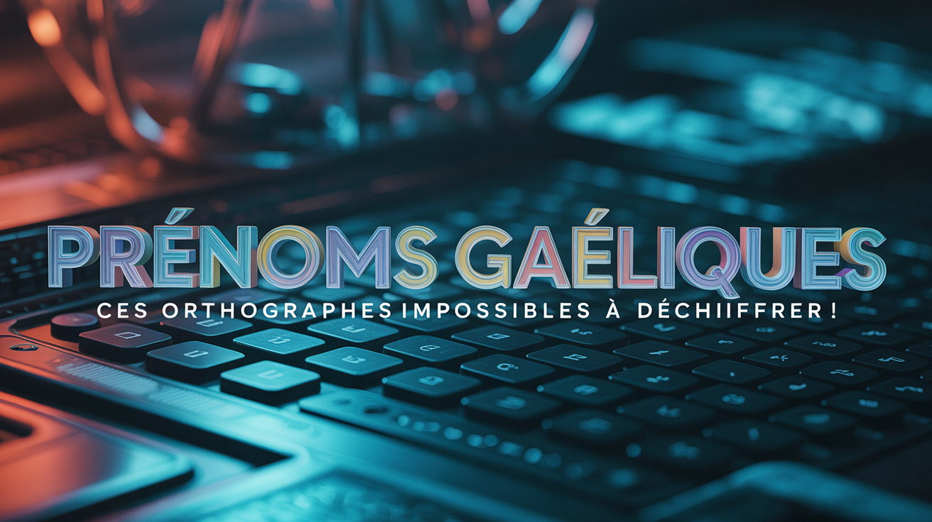 Prénoms gaéliques : ces orthographes impossibles à déchiffrer !