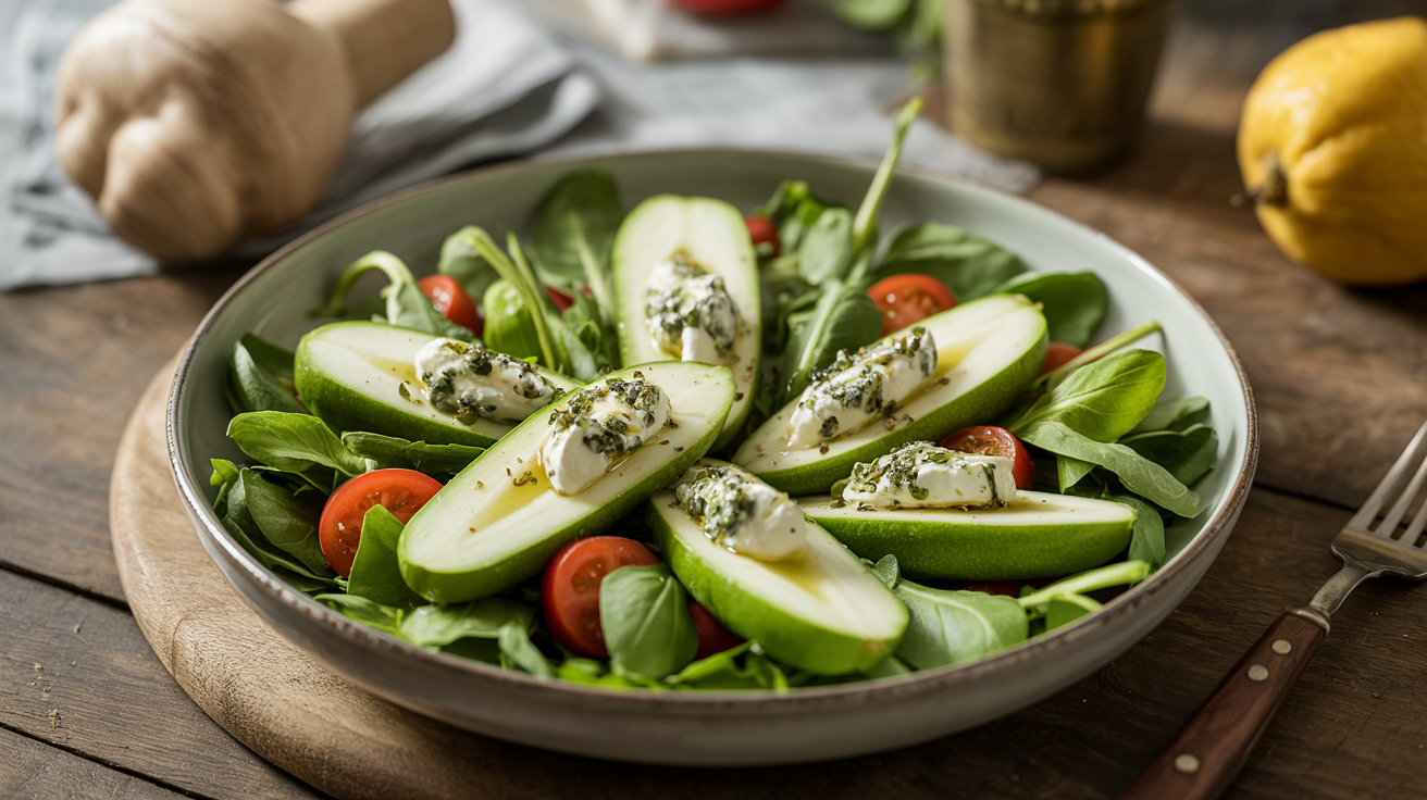 Cette salade poire-gorgonzola va voler la vedette à tous vos dîners